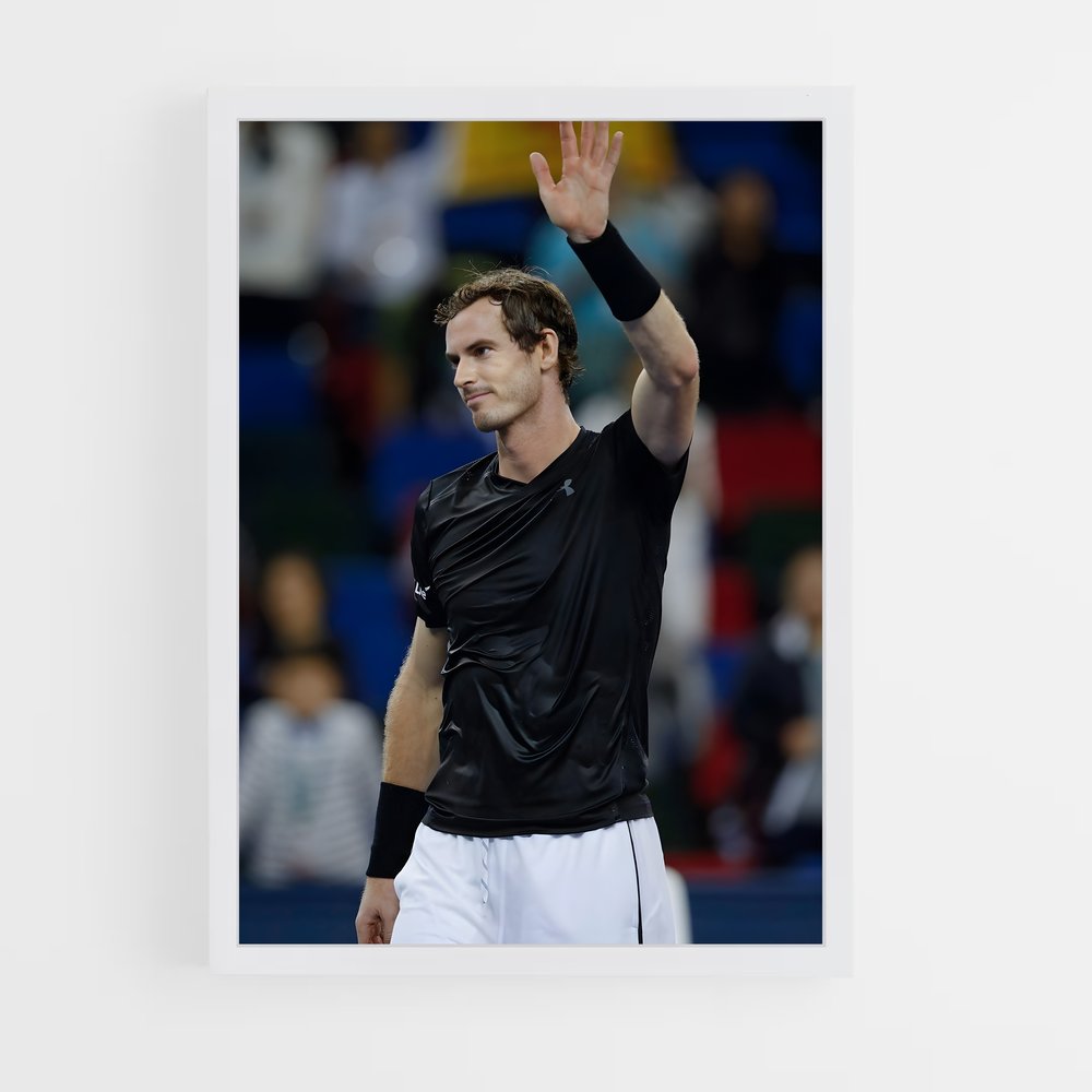 Poster Ace en Noir – affiche Tennis (vue 3)